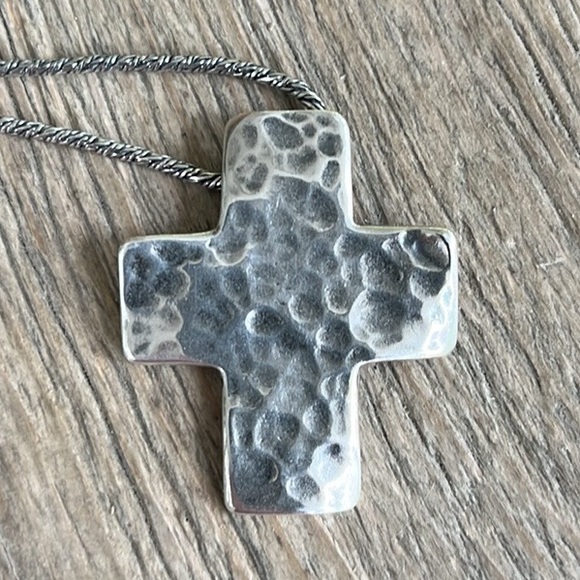 Silpada Sterling Cross Pendant Necklace - Picture 5 of 14